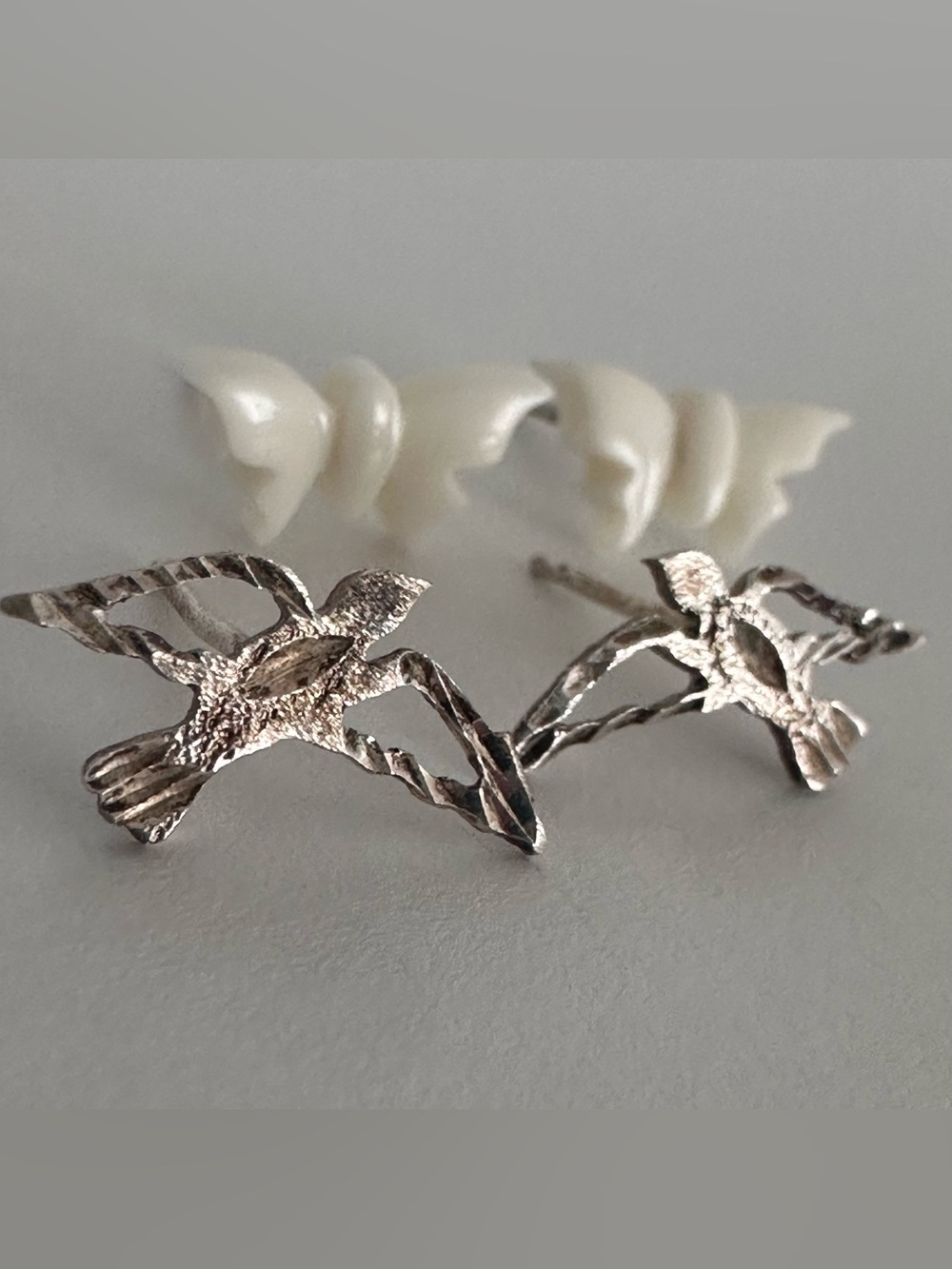 Bundle of two pairs of tiny Earrings